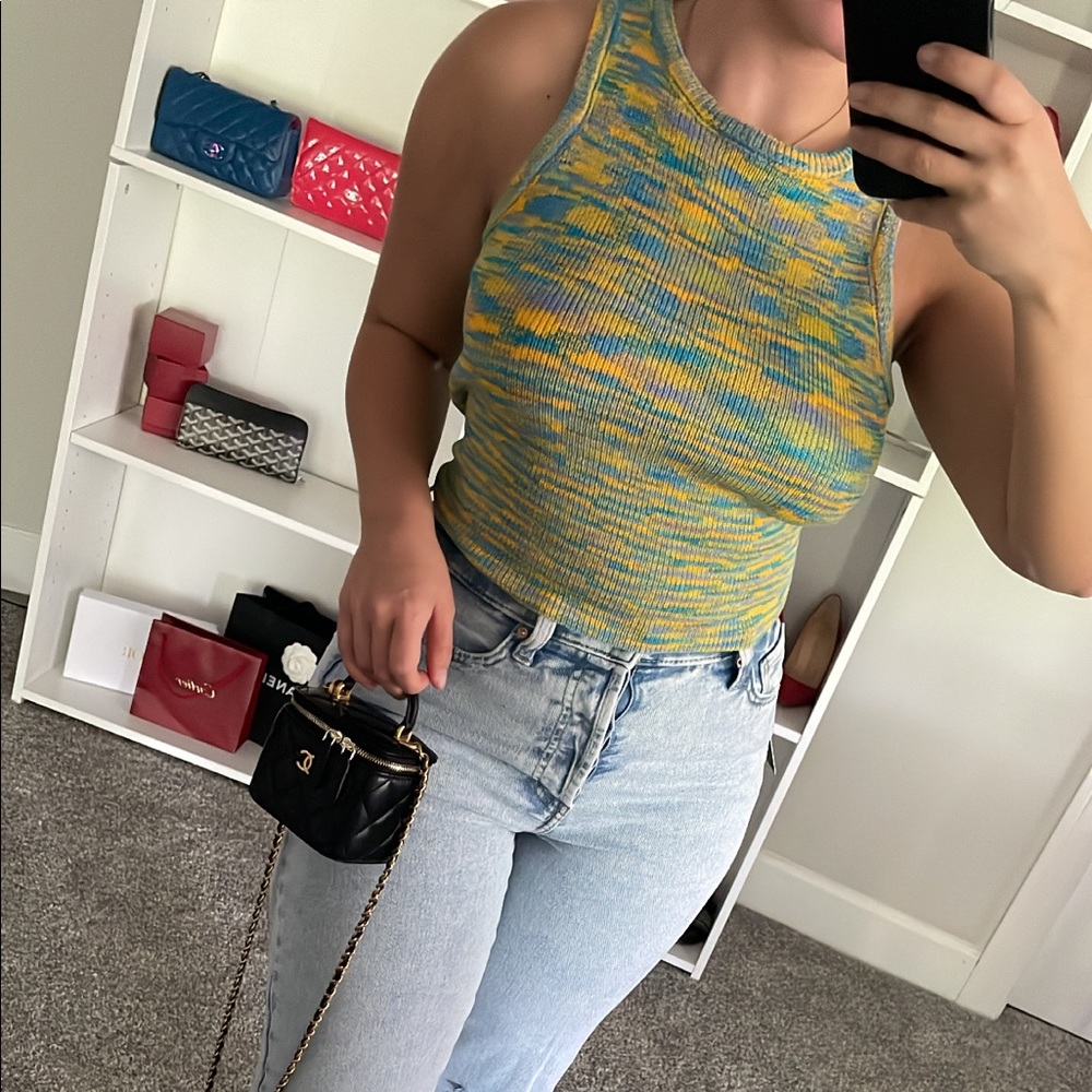 Multi colored Knit Top